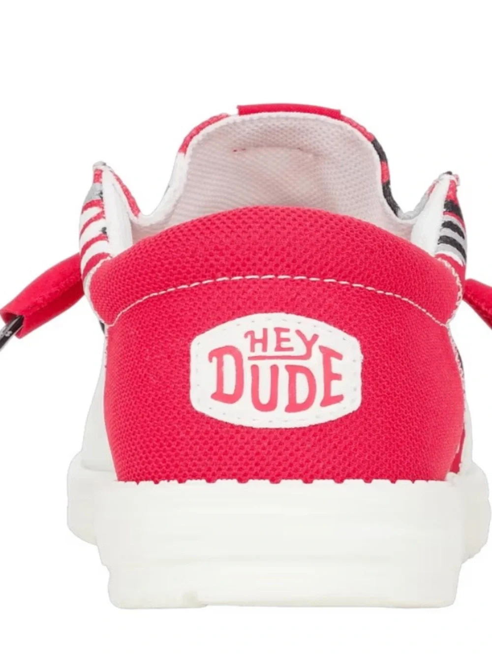 Hey Dude Wally Tri The Ohio  State Buckeyes Varsity Red/Black/White Size 11 NEW